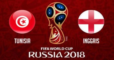 Prediksi Bola Tunisia vs England Tanggal 19 Juni 2018