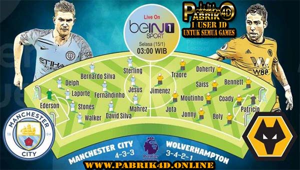 PREDIKSI MANCHESTER CITY VS WOLVERHAMPTON 15 JANUARI 2019 PREDIKSI MANCHESTER CITY VS WOLVERHAMPTON 15 JANUARI 2019