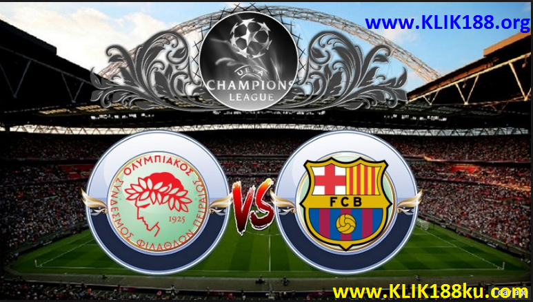 Prediksi skor Olympiakos vs Barcelona 1 November 2017