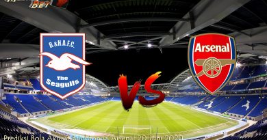 Prediksi Bola Akurat Brighton vs Arsenal 20 Juni 2020